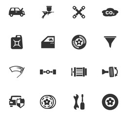 Auto icons set