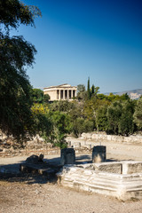 Fototapeta na wymiar Temple of Hephaestus