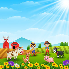 Young farmers activities in the farm