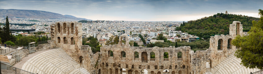 Fototapeta na wymiar Odeon of Herodes Atticus