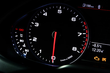 Car instrument panel