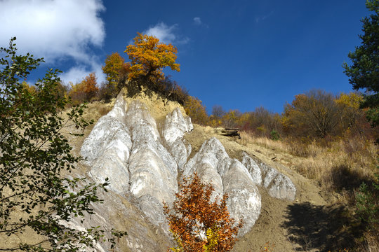 Salt Mountain in Praid, Harghita, Romania