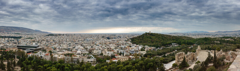 Fototapeta na wymiar Athens Town