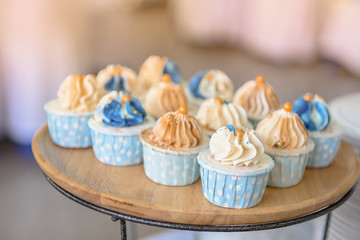 mini cupcake  in wedding party