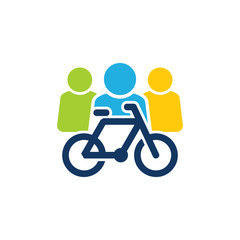 Bike Group Logo Icon Design