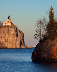 Split Rock Lighthouse on the North Shore of Lake Superior, Minnesota - 199076263