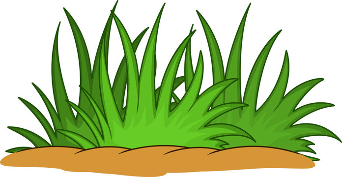 sweet grass leaf cartoon Stock Vector | Adobe Stock