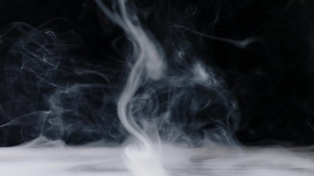 Abstract shapes from a smoke.