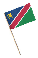 Namibia Small flag isolated on a white background