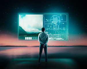 Information data display