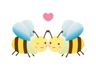 ハートみつばち2