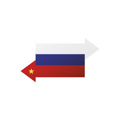 China Russia interaction, exchange and delivery - 199086457