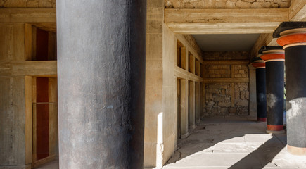 The Knossos Palace, Heraklion, Crete, Greece