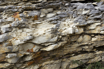 geological rocks in mountain texture