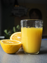 Fresh orange juice