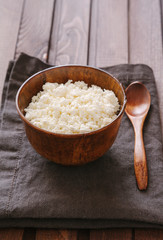 Homemade cottage cheese