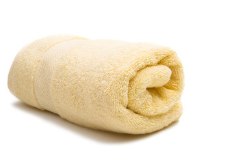 terry towel isolated