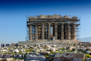 Restoration of Parthenon