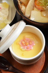 Chawanmushi-Japanese steamed egg custard