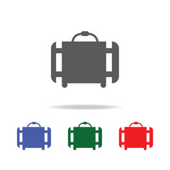 Baggage, luggage icon. Elements of airport multi colored icons. Premium quality graphic design icon. Simple icon for websites, web design, mobile app, info graphics