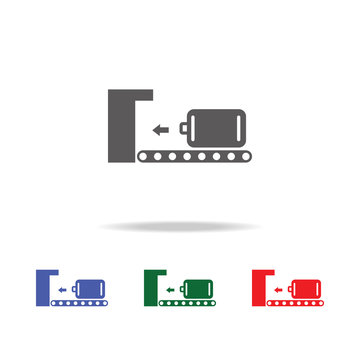 Baggage Screening icon. Elements of airport multi colored icons. Premium quality graphic design icon. Simple icon for websites, web design, mobile app, info graphics