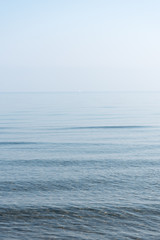 Fototapeta na wymiar Blue Mediterranean sea.