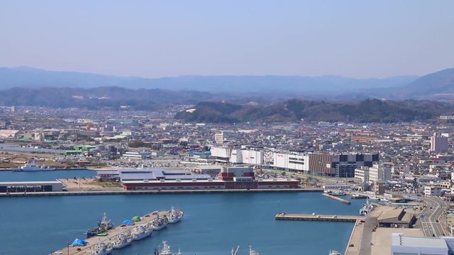 いわきマリンタワーからの眺め（いわき市）