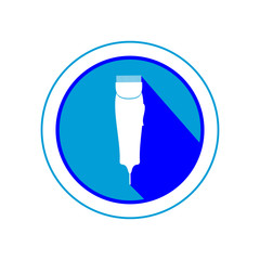 Shaving machine icon