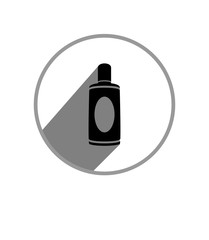 Bottle icon. Vector Illustration