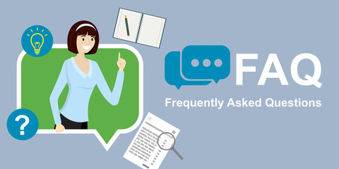 Beauty caucasian businesswoman in speech bubble