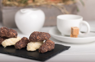 homemade chocolate truffles