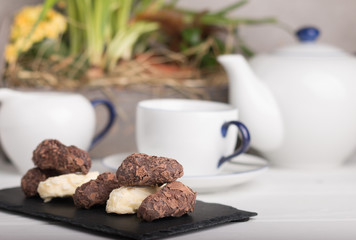 homemade chocolate truffles