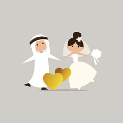 wedding ceremony by Arabic