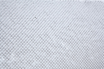 Snowy Fence Net as Background