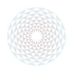 Circular Fractal Design Element