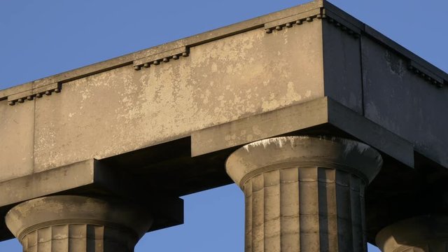 Close up of an architrave