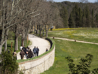 Italia, Toscana, Firenze, Pratolino, il Parco della villa Demidoff.