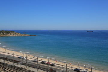 Fototapeta na wymiar Playa del Milagro, Tarragona