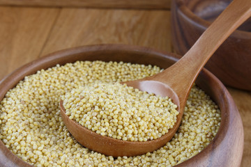Small millet grains