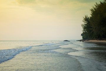 beautiful beach view in thailand