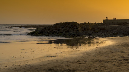 anochecer en maspalomas