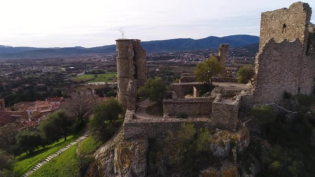 France, Var, Gulf of St Tropez, Village of Grimaud, HD (1920X1080)