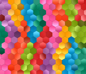 hexagon abstract background