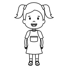 happy little boy character vector illustration design