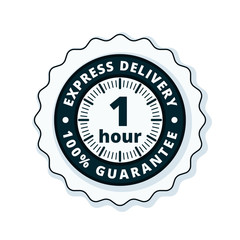1Hour Express Delivery illustration