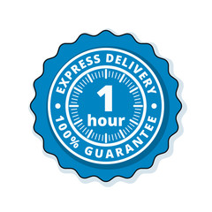 1Hour Express Delivery illustration