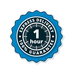 1Hour Express Delivery illustration