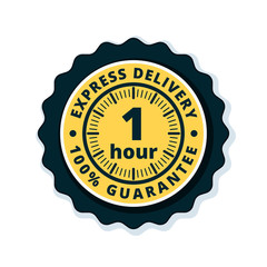 1Hour Express Delivery illustration