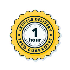 1Hour Express Delivery illustration