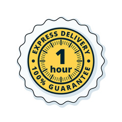 1Hour Express Delivery illustration